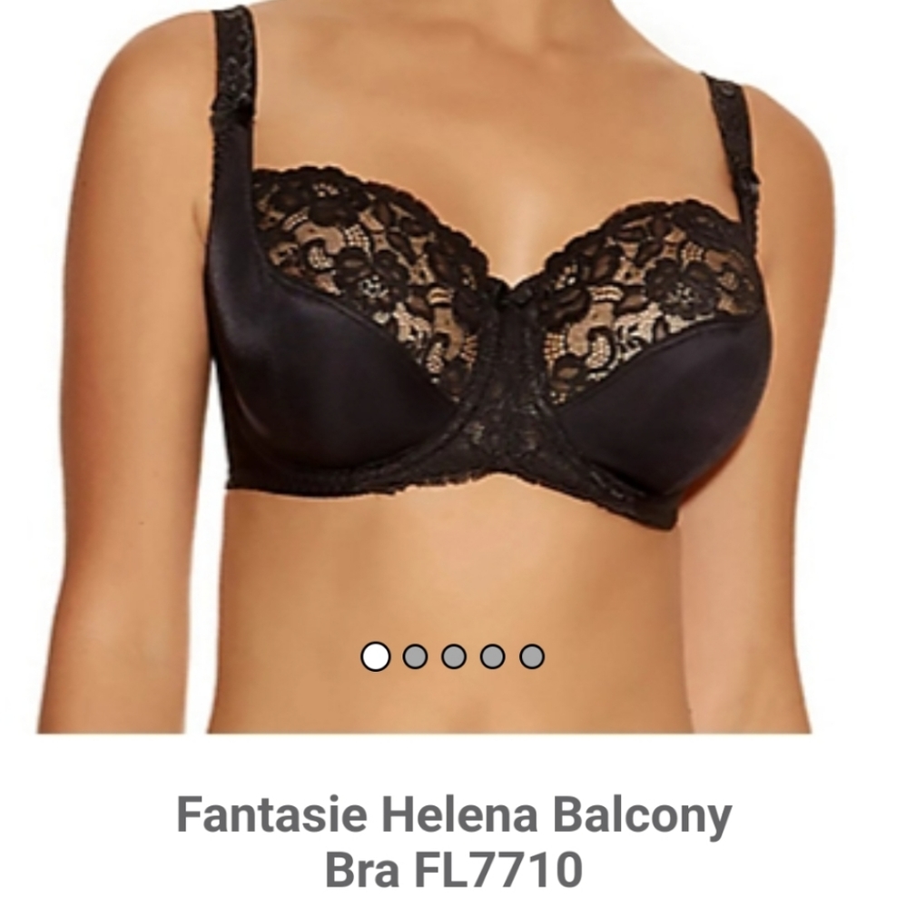 Fantasie Balconette Bra 🦋 32G UK (US 32I) Black